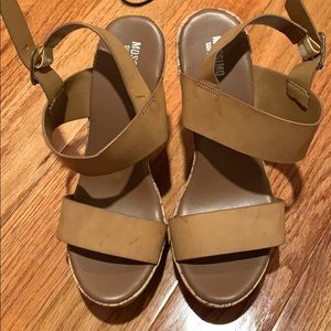 Mossimo cork wedges